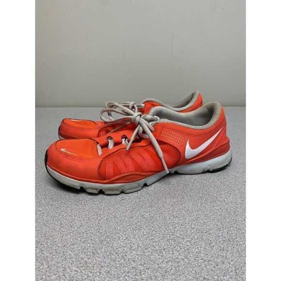 Nike Flex TR2 Orange White Running Sneakers Size 7 - Picture 1 of 6